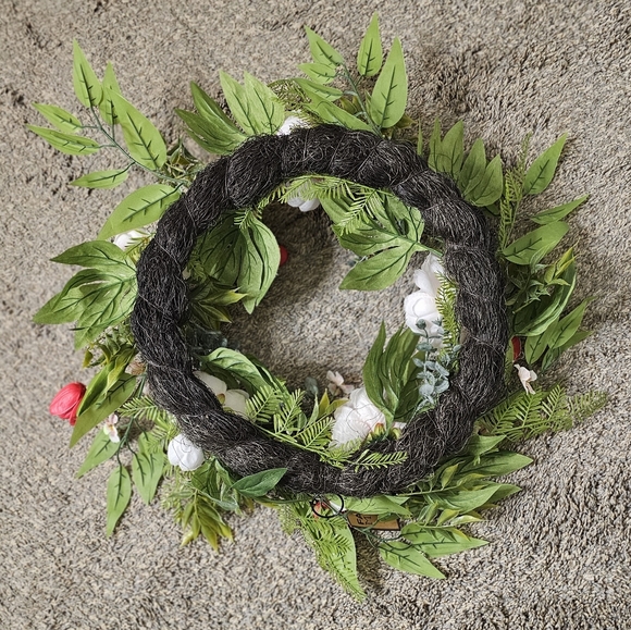 Spring Summer Door Wreath Tulip Summer Decor Spring - Picture 3 of 5